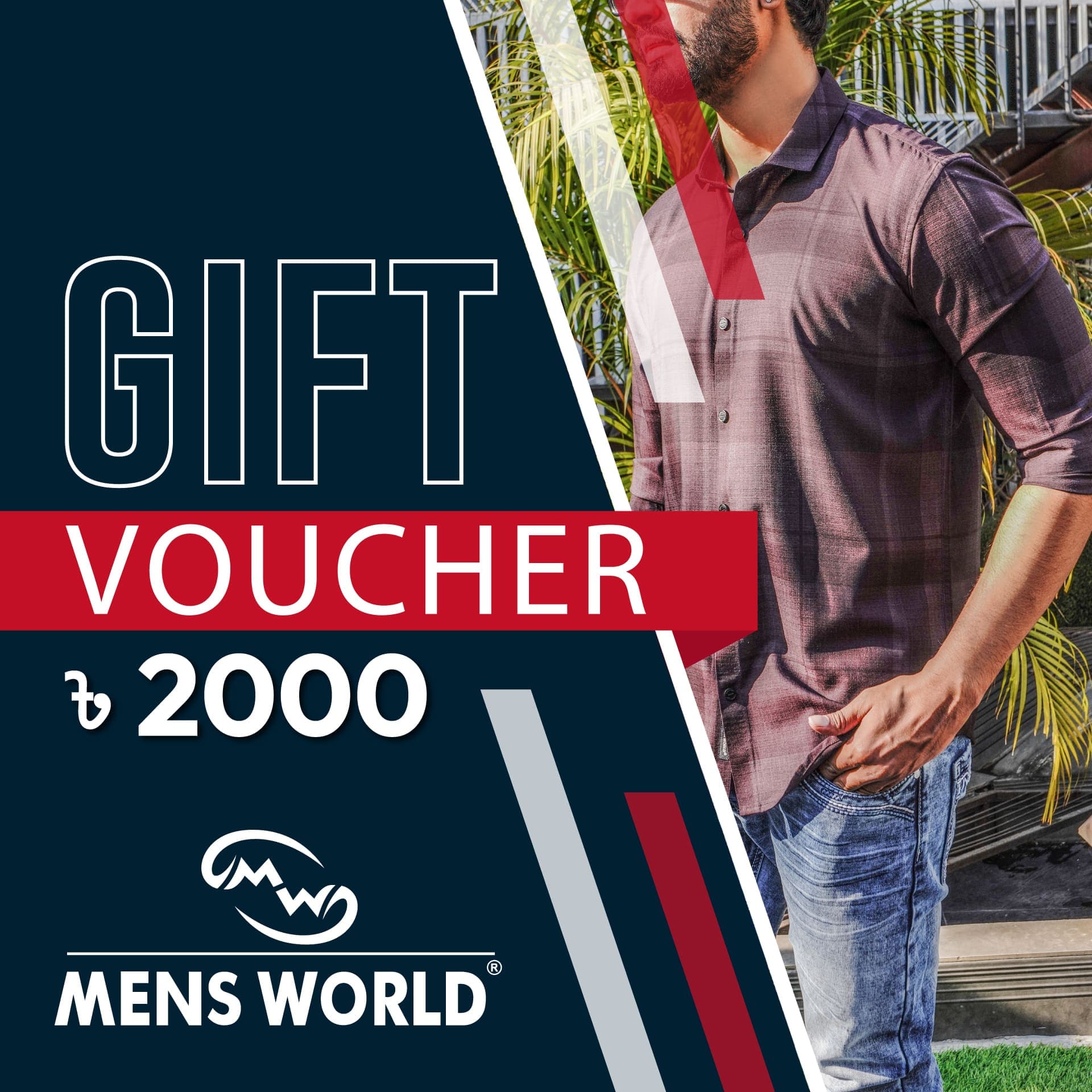 Mens World Gift Card Gc 2000