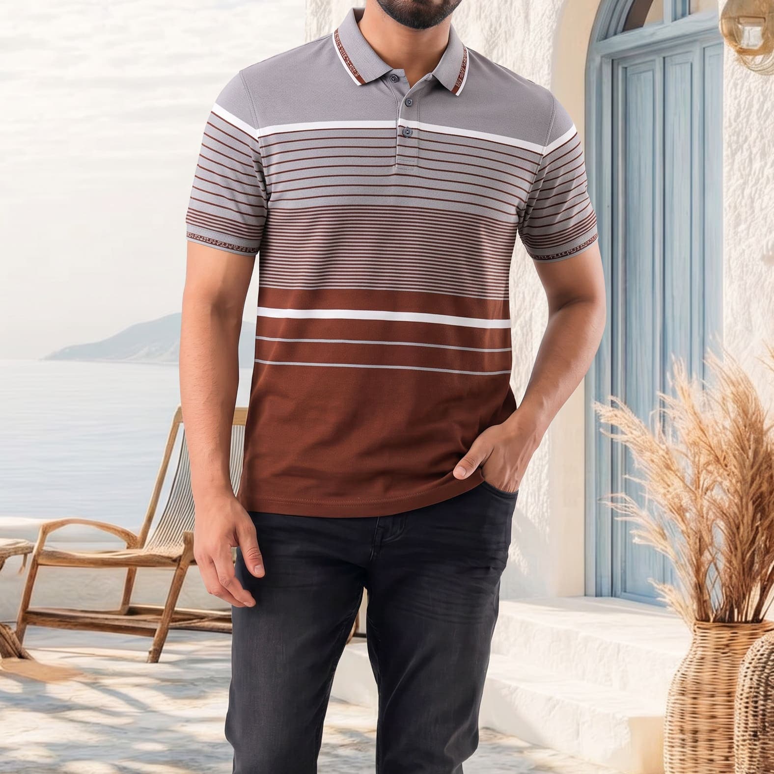 Polo Shirt Half Psh 889