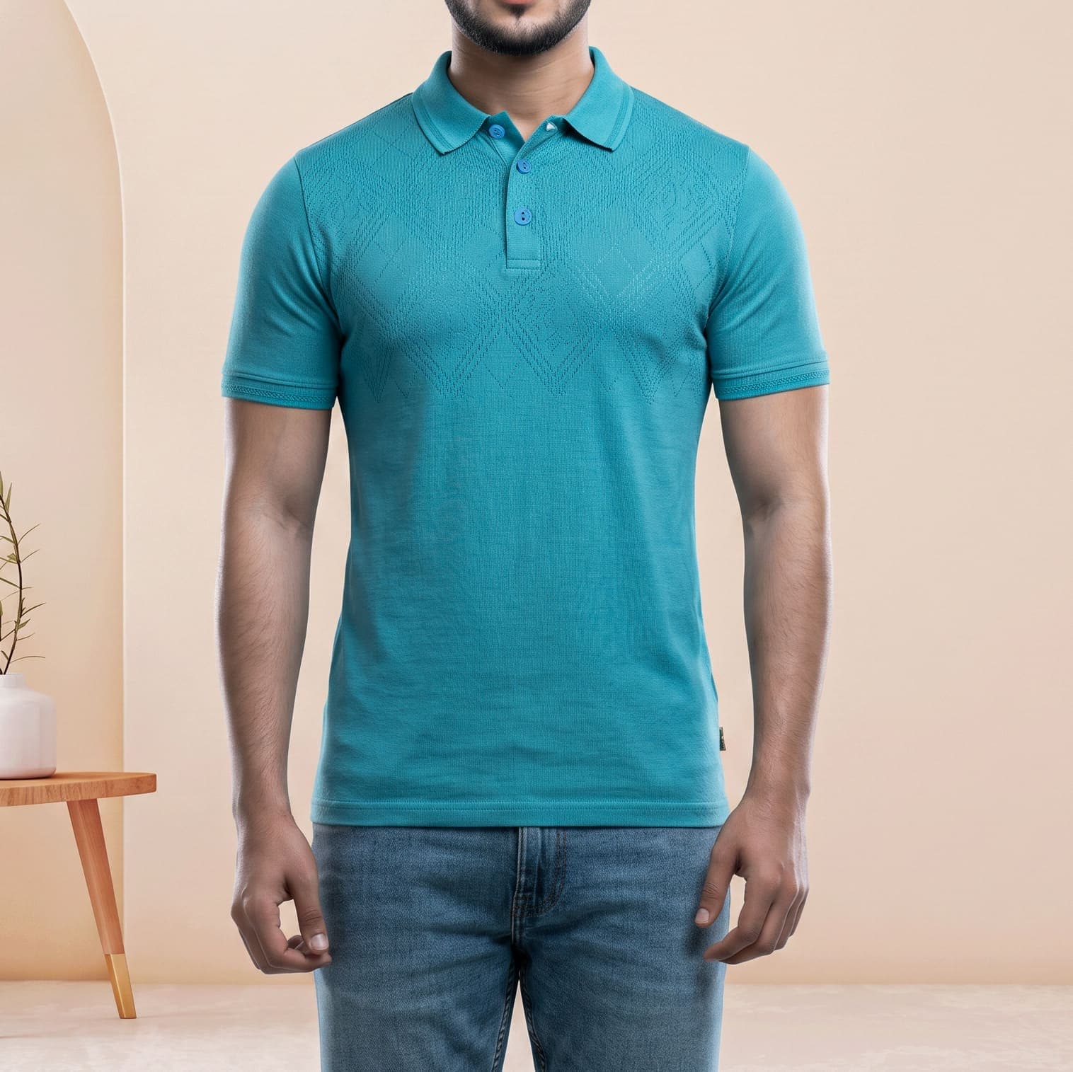 Polo Shirt Half Psh 925