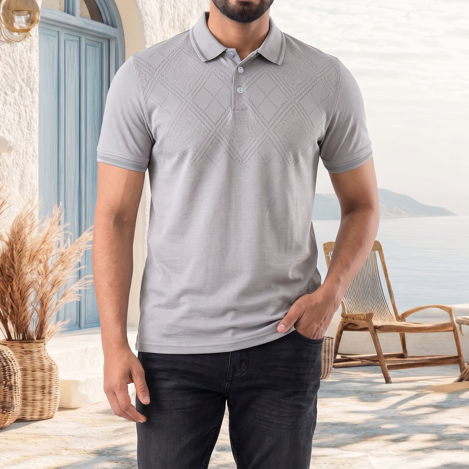 Polo Shirt Half Psh 943
