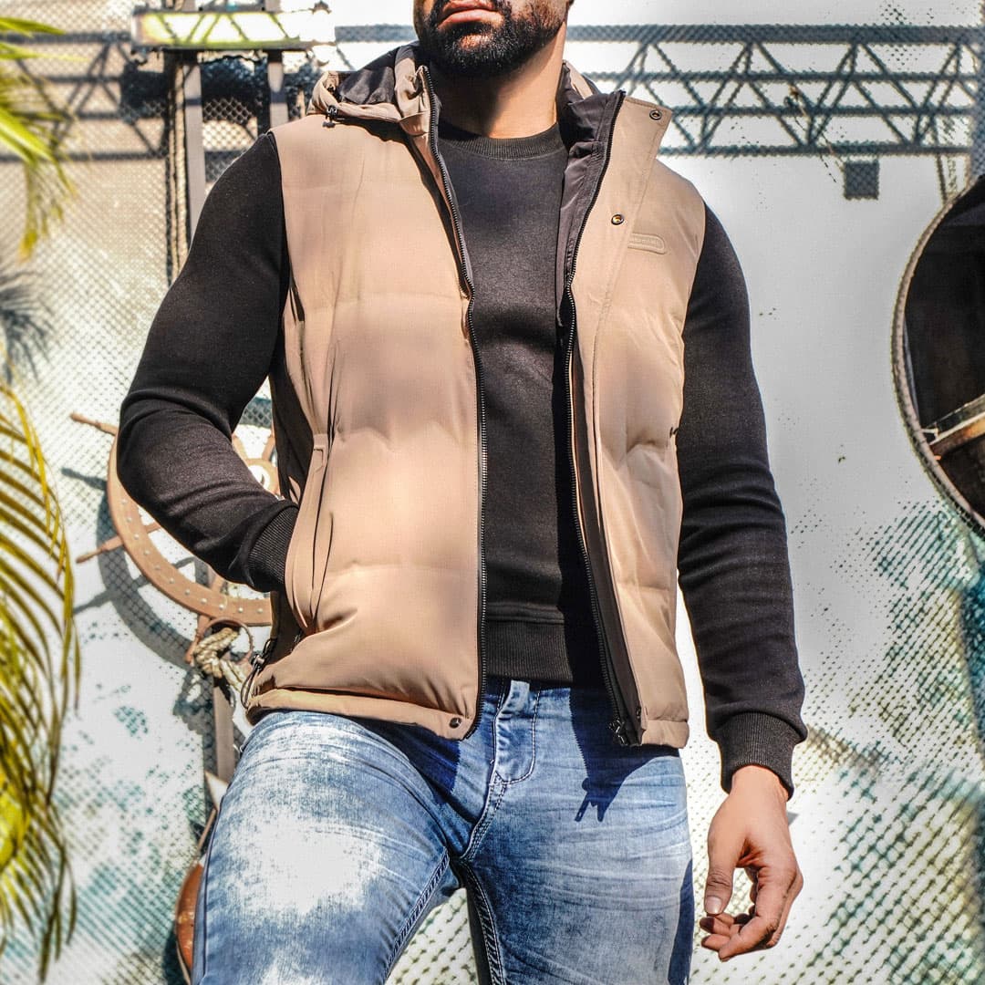 Mens Sleeveless Jacket Sj 24
