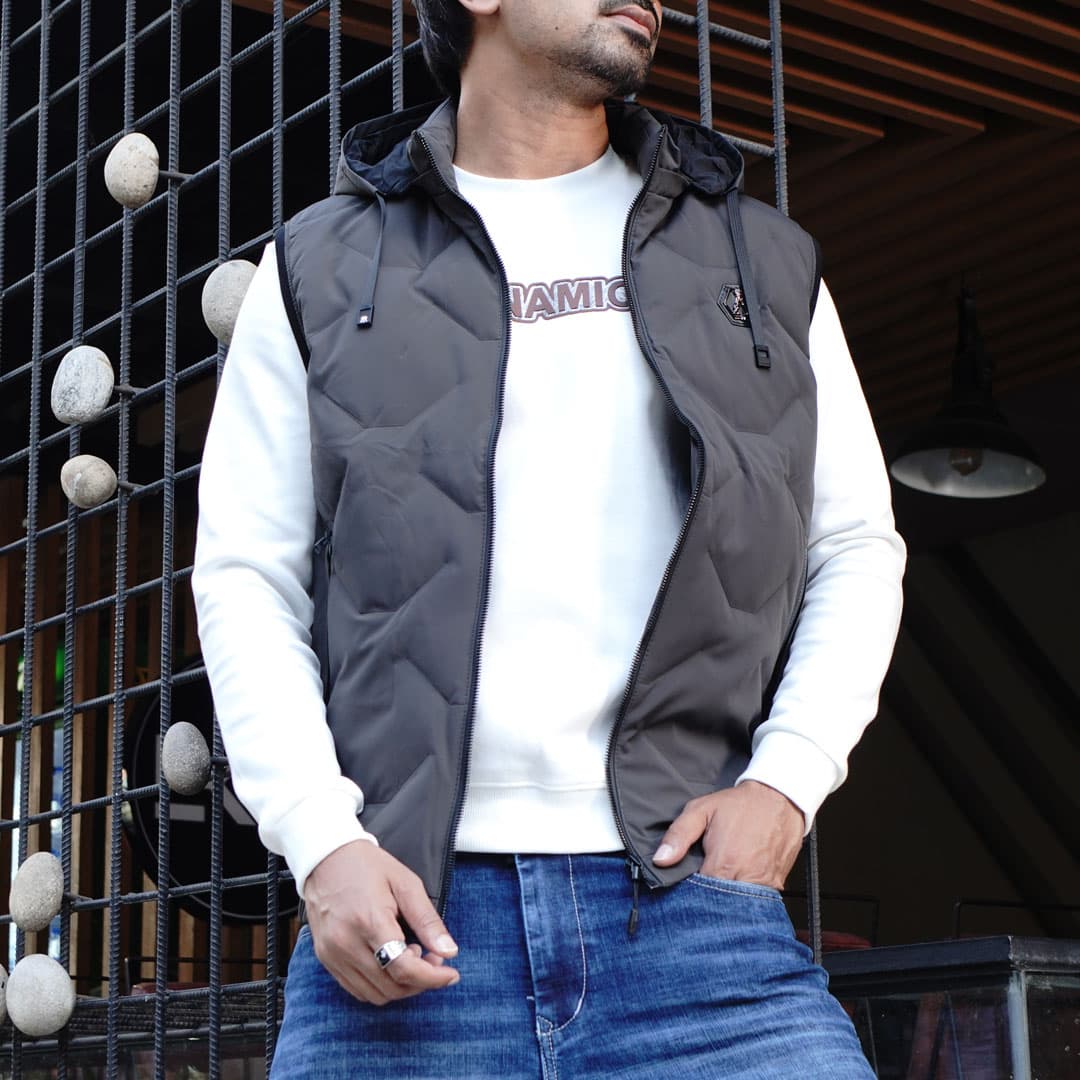 Mens Sleeveless Jacket Sj 32
